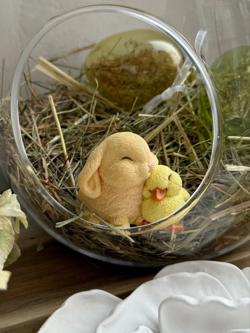 Зайчик с утёнком