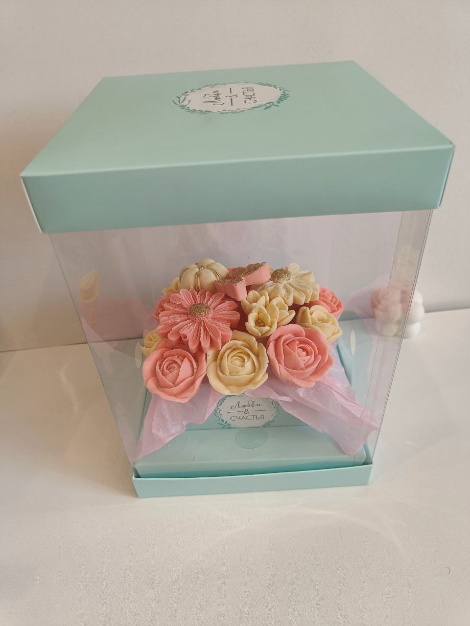 Розы в коробке