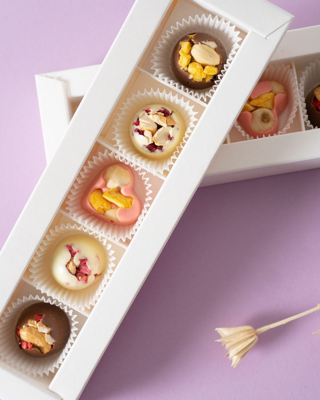 Набор с открытыми конфетами 5шт