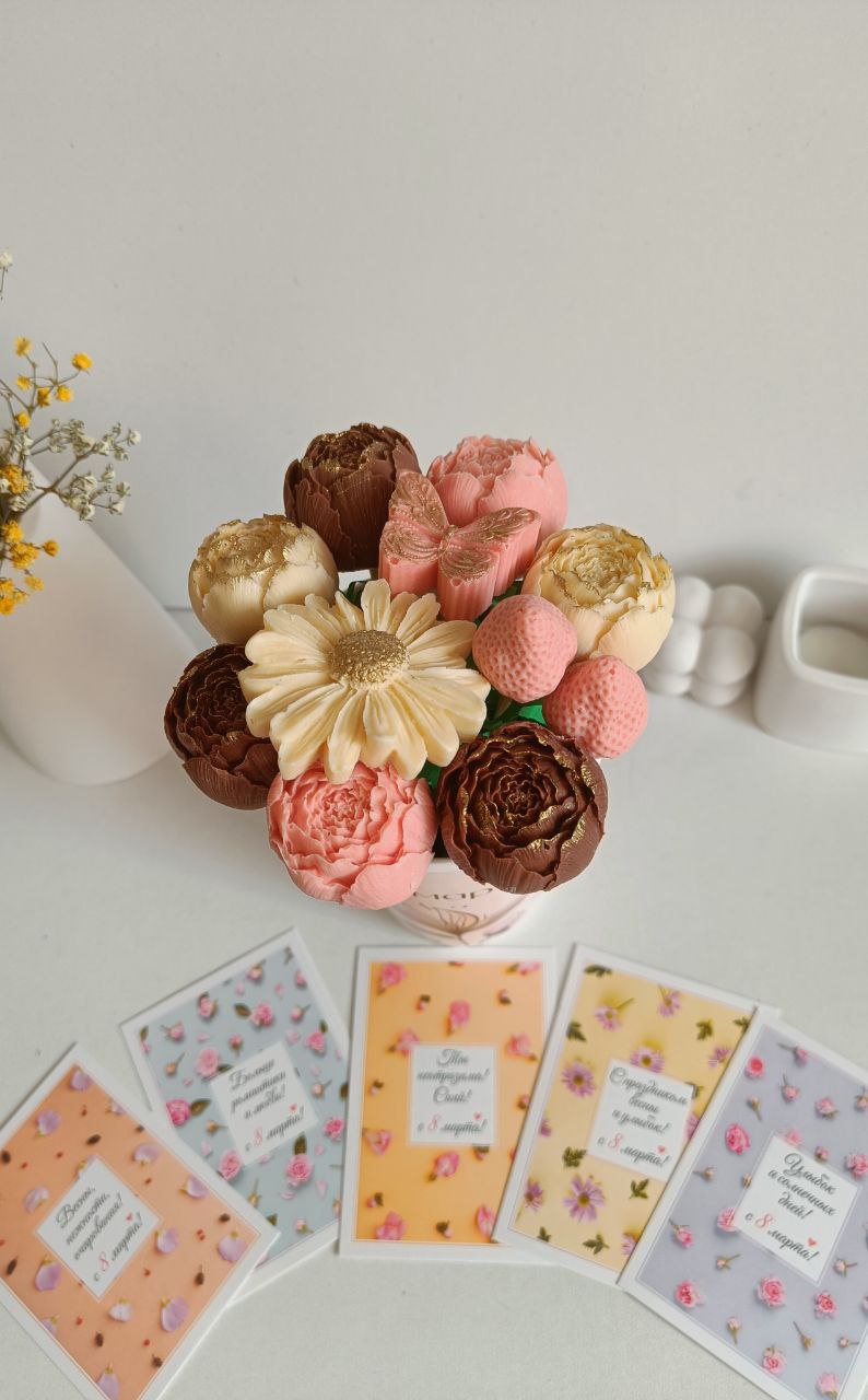 Букет в стакане