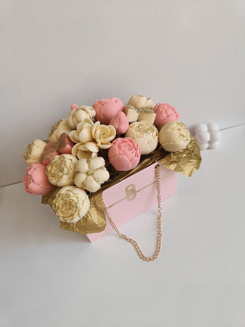 Букет в сумочке